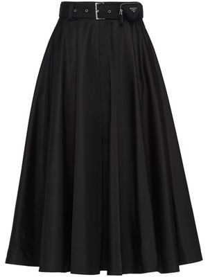 Prada minijupe Re-Nylon - Noir