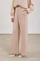 Nukus Jill Pants Suedine Nkf09054 Broek 266 Dusty Pink