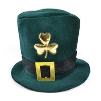 St. Patricks day thema hoed fluweel - thumbnail