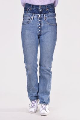 1/OFF Paris jeans Double Waist 121363 blauw