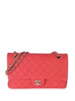 CHANEL Pre-Owned sac porté épaule Double Flap médium (2013-2014) - Rouge