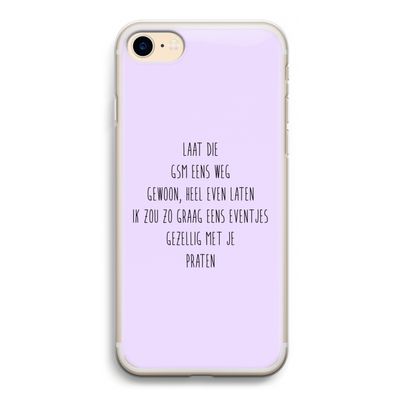 GSM: iPhone 7 Transparant Hoesje