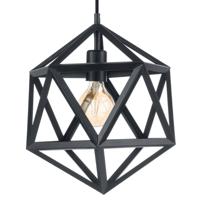 Eglo Hanglamp Embleton 30,5cm zwart 49761