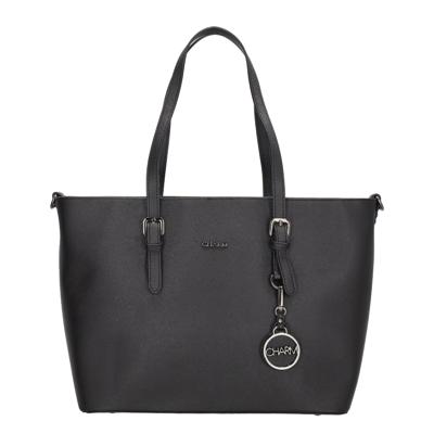 Charm London Birmingham shopper-Black