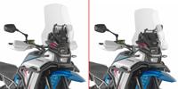 GIVI Windscherm, moto en scooter, D9226ST Verhoogd transparant
