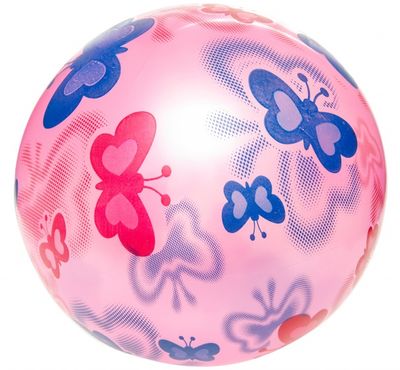 LG Imports vlinderbal 23 cm roze