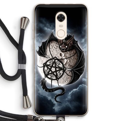 Volle maan: Xiaomi Redmi 5 Transparant Hoesje met koord