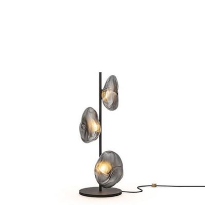 Bocci 72.3 Short Vloerlamp - Donkergrijs - Zwarte base