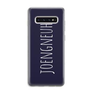 Joengneuh!: Samsung Galaxy S10 4G Transparant Hoesje