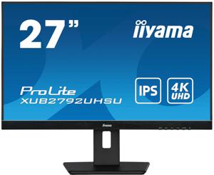 iiyama ProLite XUB2792UHSU-B5 computer monitor 68,6 cm (27") 3840 x 2160 Pixels 4K Ultra HD LED Zwart