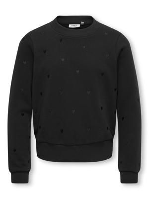 Kids ONLY winter sweater meisjes - zwart - KogAtika - regular fit