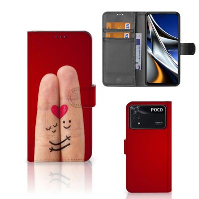 Xiaomi Poco X4 Pro 5G | Wallet Case | met Pasjes | Liefde - Origineel Romantisch Cadeau