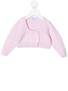 Siola cardigan en maille fine - Rose