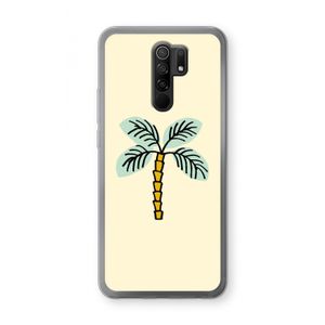 Palmboom: Xiaomi Redmi 9 Transparant Hoesje
