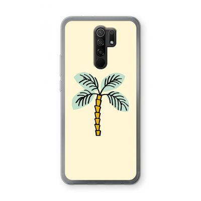 Palmboom: Xiaomi Redmi 9 Transparant Hoesje