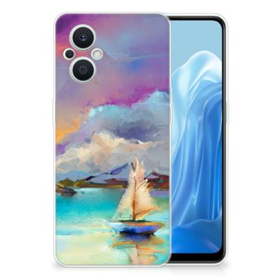 Smartphone hoesje OPPO Reno8 Lite Boat