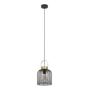 Eglo Draadlamp Roundham Ø 22cm - zwart met goud 43963