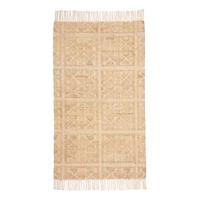 Hana, tapijt naturel 80x150 cm.