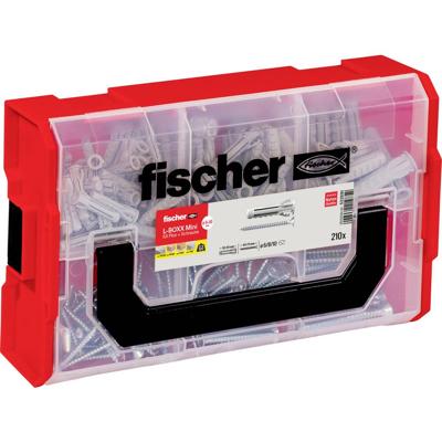 Fischer 532891 FIXtainer Assortimentsdoos pluggen 210 onderdelen