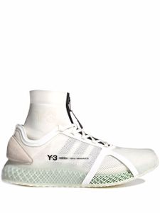 Y-3 baskets montantes Runner 4D IOW - Blanc