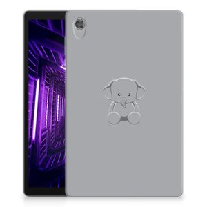 Lenovo Tab M10 HD (2de generatie) Tablet Back Cover Grijs Baby Olifant