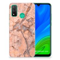 Huawei P Smart 2020 | TPU | Siliconen hoesje | Marmer Oranje