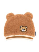 Moschino Kids bonnet à motif Teddy Bear - Marron