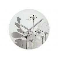 NeXtime klok 8088 grass, ø43 cm, wall, gray