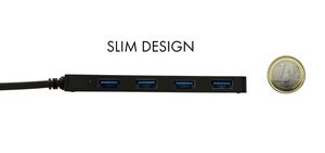 i-tec USB-C Slim Passive HUB 4 Port usb-hub