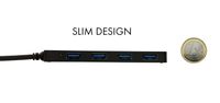 i-tec USB-C Slim Passive HUB 4 Port usb-hub - thumbnail