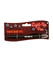 Light up pen you did it !