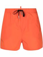 DSQUARED2 short de bain à imprimé Icon - Orange - thumbnail