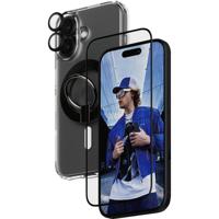 PanzerGlass 4-in-1 Protection B1291+2861+1283+S Screenprotector (glas) Apple iPhone 16 1 stuk(s) Anti-vingerafdruk, Krasvast