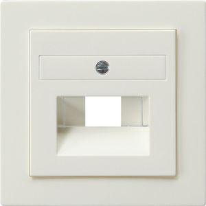 GIRA 027040 veiligheidsplaatje voor stopcontacten Wit