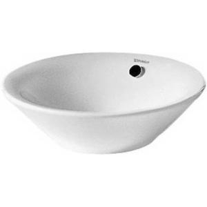 Duravit Starck 1 opzet wastafel 53 cm. rond gliss wit 04085300001