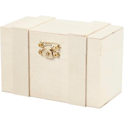 Creativ Company Schatkist, h: 7,5 cm, l: 12 cm, b: 6 cm, 1 stuk