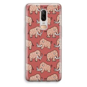 Mammoet: OnePlus 6 Transparant Hoesje