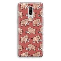 Mammoet: OnePlus 6 Transparant Hoesje