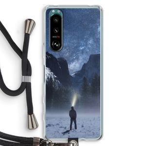 Wanderlust: Sony Xperia 5 III Transparant Hoesje met koord