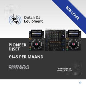 Pioneer Pioneer DJset 2x CDJ3000 DJM A9 B2B lease