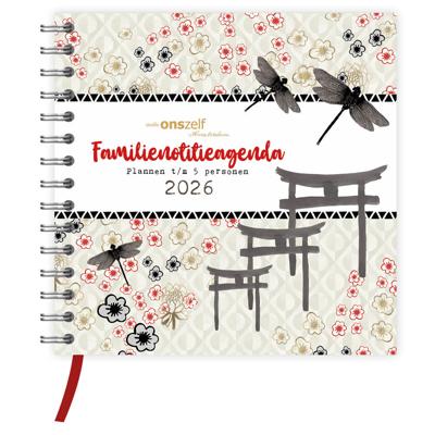 Familie Notitieagenda 2026 t / m 5 Personen