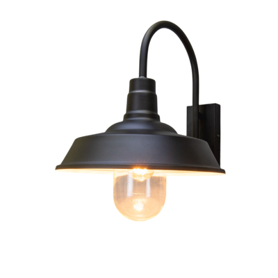 Wandlamp trapani E27 zwart - Konstsmide