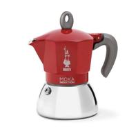 Italiaanse koffiezetter - BIALETTI - MOKA Inductie - 2 kopjes - 100 ml - Rood