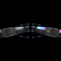 Thermaltake CL-F144-PL14SW-A PC-ventilator Zwart, Transparant, RGB (b x h x d) 140 x 140 x 25 mm Incl. RGB-verlichtingsbesturing - thumbnail