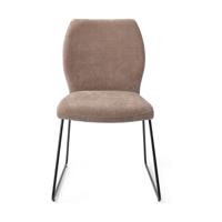 Jesper Home Ikata eetkamerstoel Mocha Mist slide black