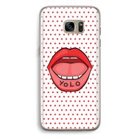 Yolo Denise: Samsung Galaxy S7 Edge Transparant Hoesje