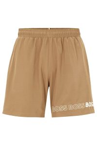 Hugo Boss zwemshort Dolphin beige