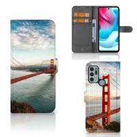 Motorola Moto G60s | Flip Cover | Golden Gate Bridge