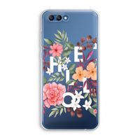 Hello in flowers: Honor 10 Transparant Hoesje