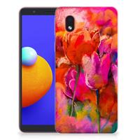 Smartphone hoesje Samsung Galaxy A01 Core Tulips